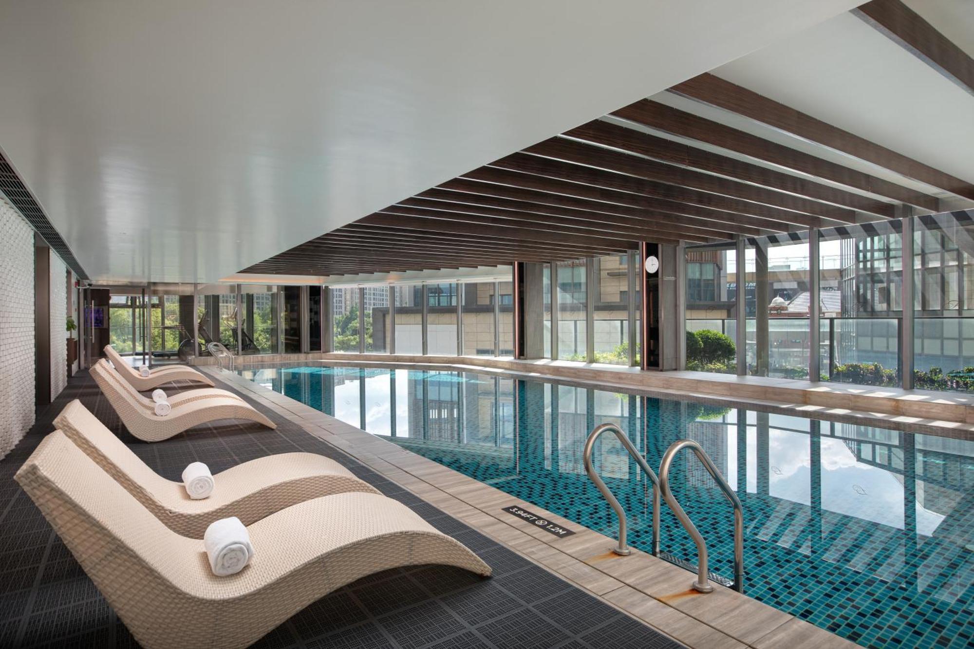 Fraser Place Wujiaochang Shanghai - Adjoin Business Center, Free Minibar Xangai Exterior foto