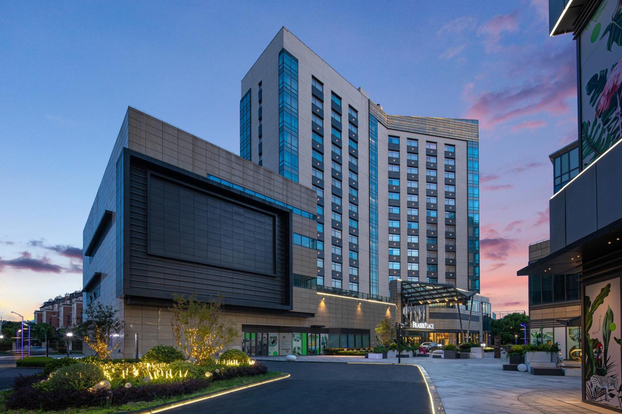 Fraser Place Wujiaochang Shanghai - Adjoin Business Center, Free Minibar Xangai Exterior foto