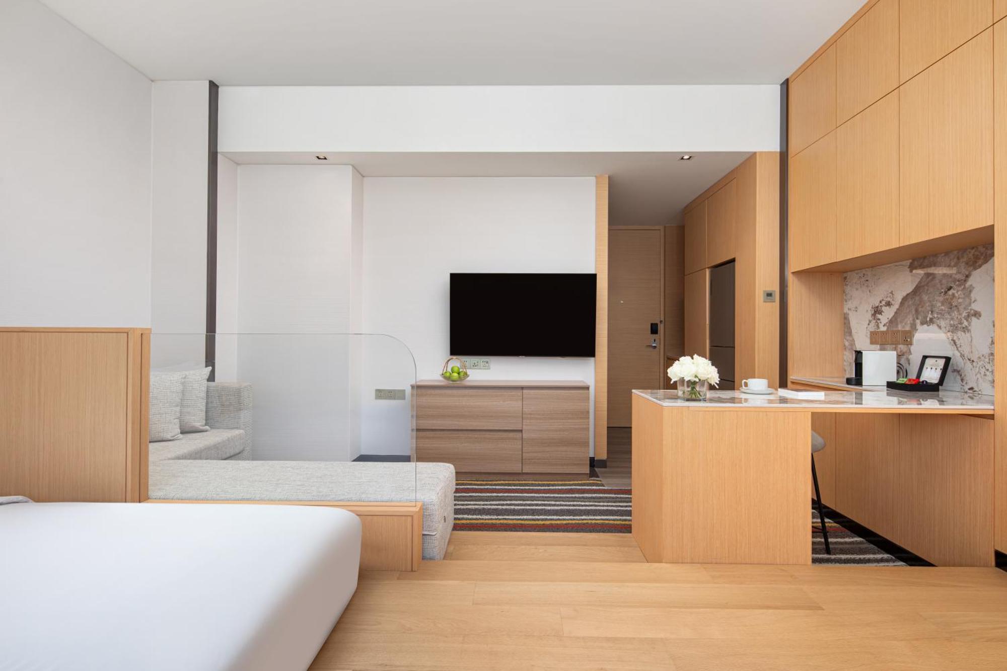 Fraser Place Wujiaochang Shanghai - Adjoin Business Center, Free Minibar Xangai Exterior foto