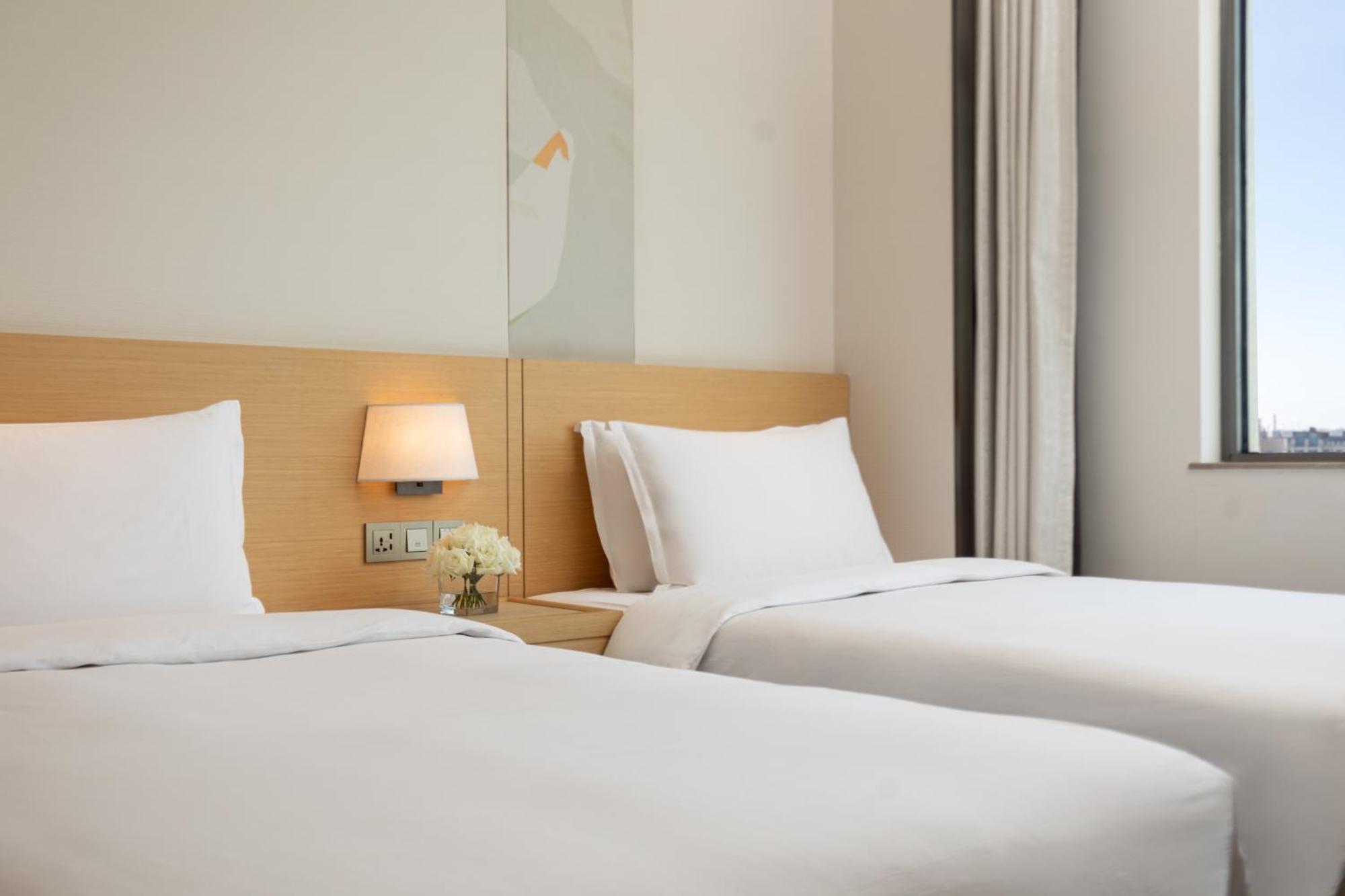 Fraser Place Wujiaochang Shanghai - Adjoin Business Center, Free Minibar Xangai Exterior foto