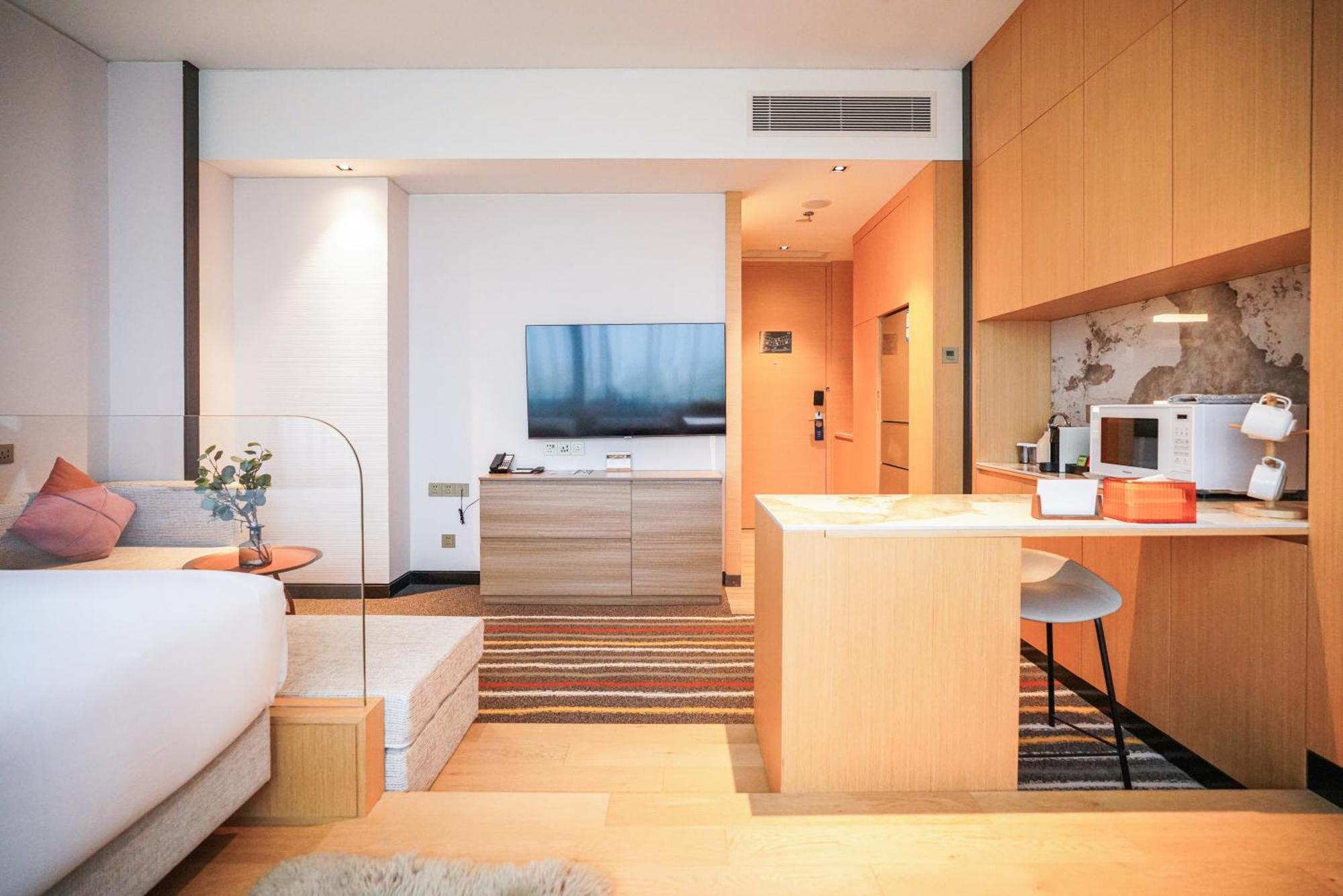 Fraser Place Wujiaochang Shanghai - Adjoin Business Center, Free Minibar Xangai Exterior foto